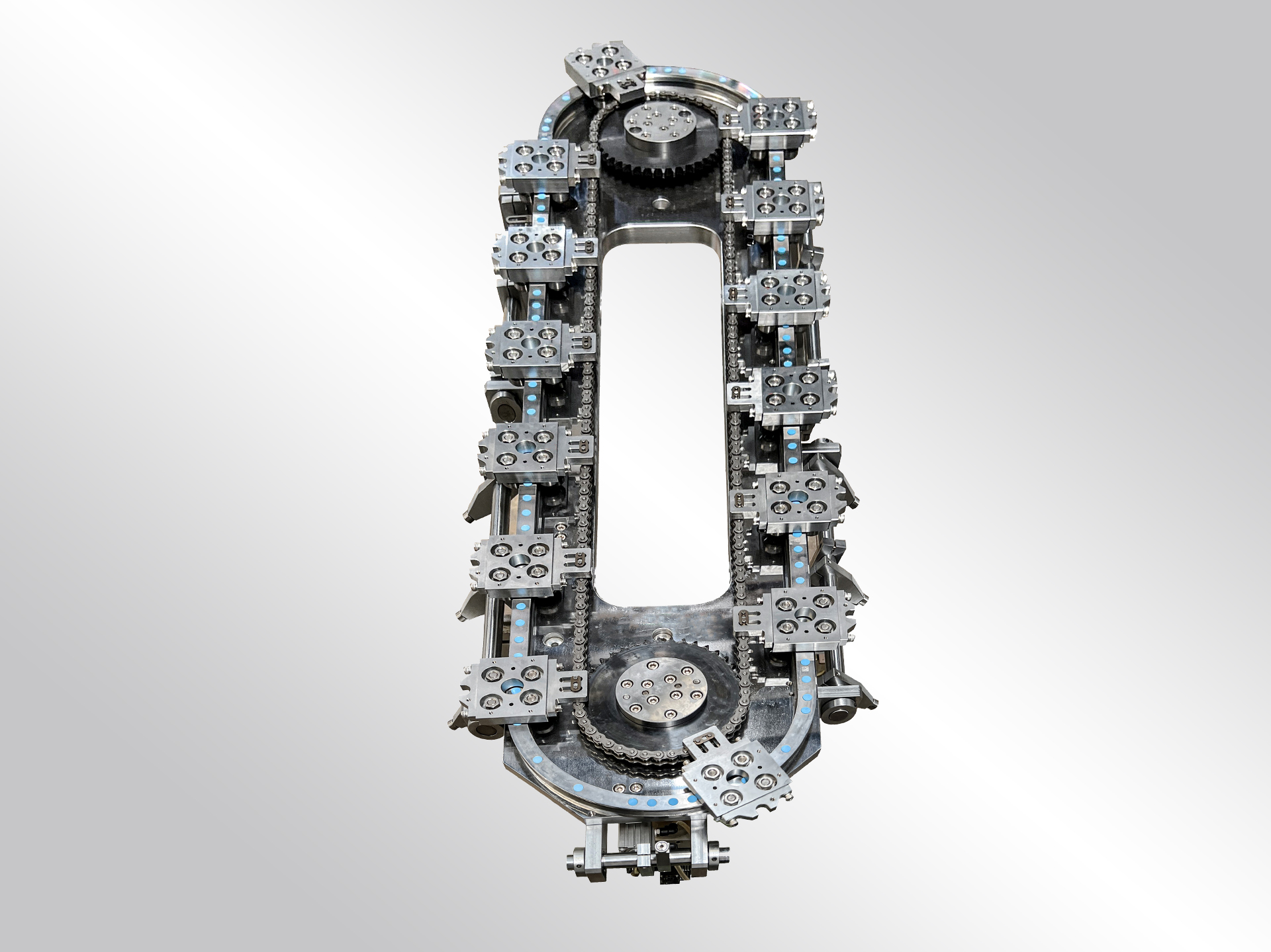 凯尼克链节式环形输送线,环形模组,环形导轨循环线