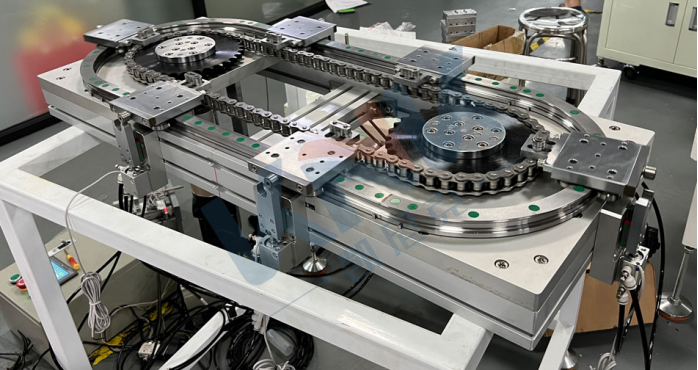 链节式环形输送线,环形导轨,环形导轨循环线，环形线