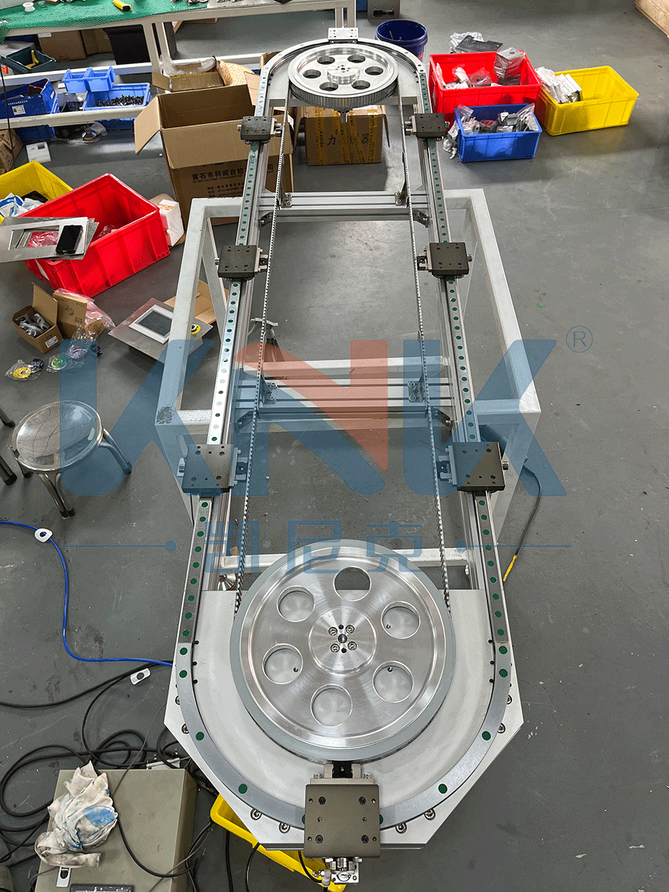 链节式环形输送线,环形导轨,环形导轨循环线，环形线，环形导轨，环形输送线