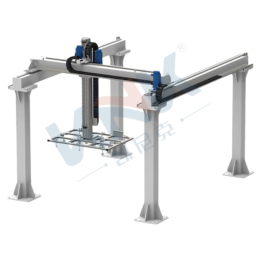 机器人地轨第七轴，地轨机器人，龙门工业机械手，重载机器人地轨，机器人机械手地轨，重型龙门桁架机械手