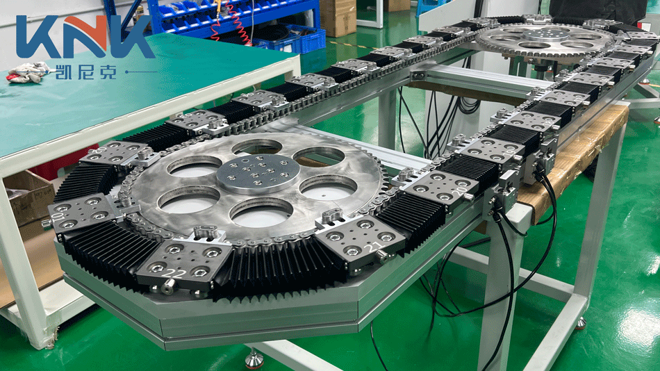 链节式环形输送线,环形导轨,环形导轨循环线，环形线，环形导轨，环形输送线，环形导轨风琴罩，链条环形导轨