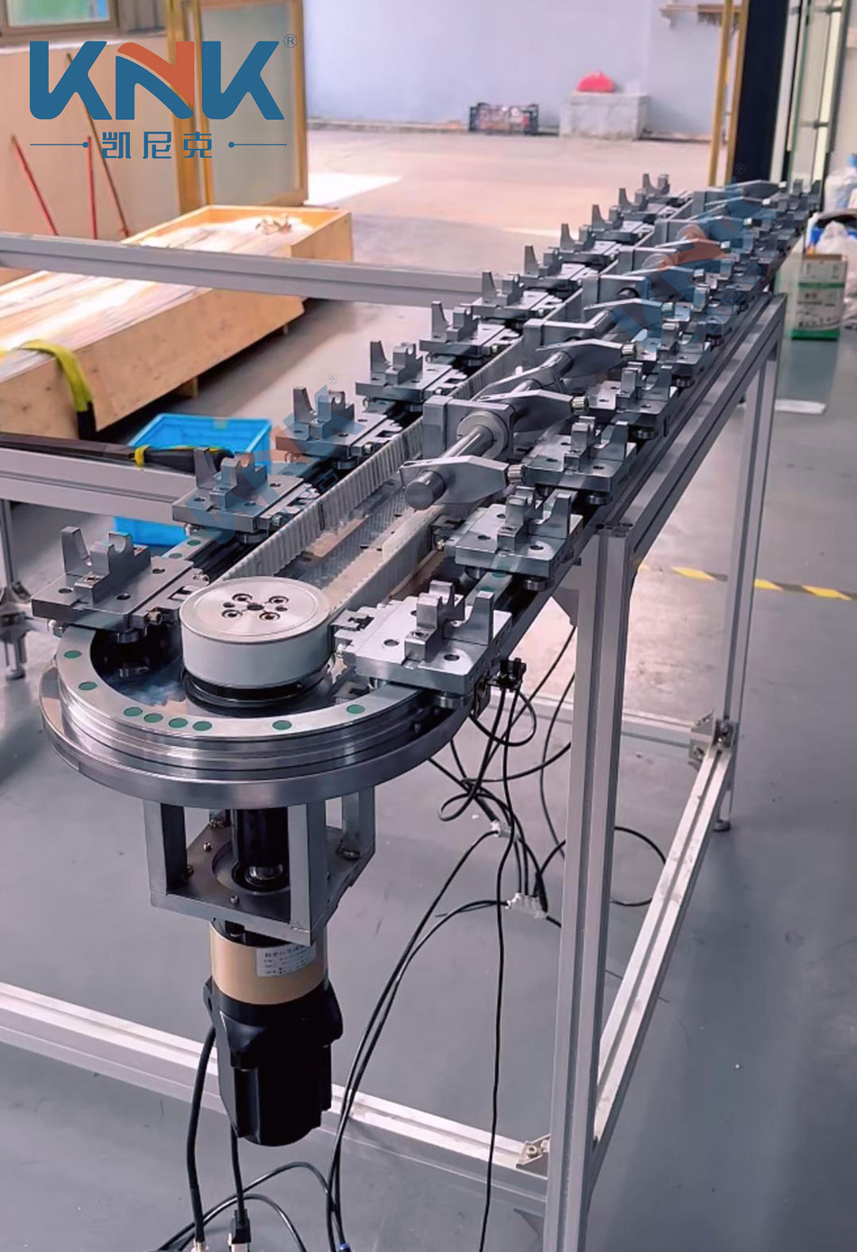 环形输送线，环形导轨输送线，环形导轨，圆弧导轨，环形导轨循环线，环形导轨定制，环形导轨生产厂家，圆弧导轨