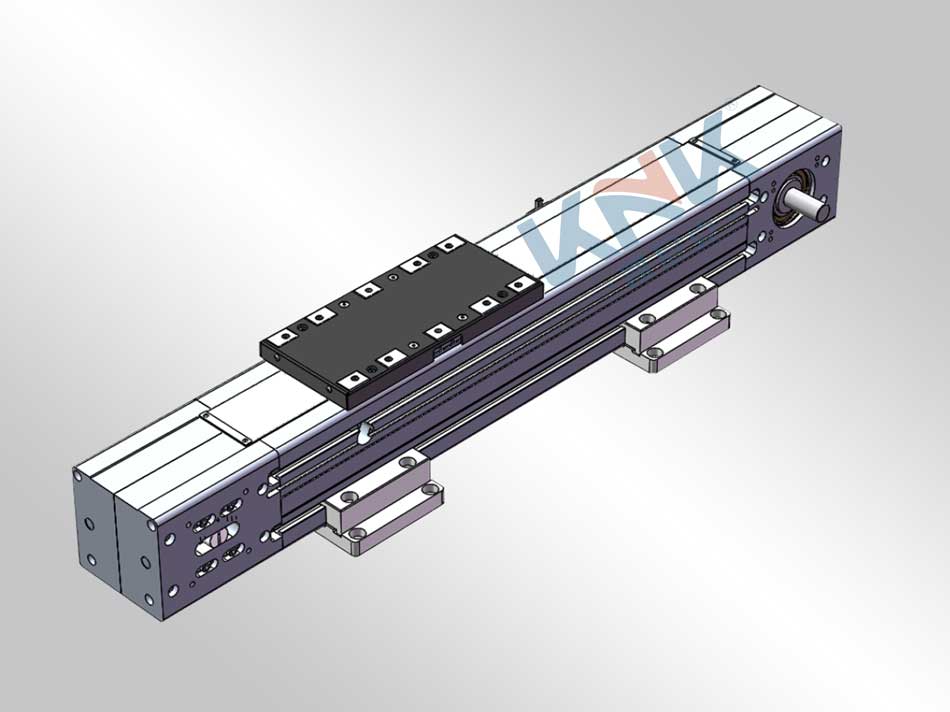 K110直线模组,全封闭模组,凯尼克同步带双导轨滑台模组厂家