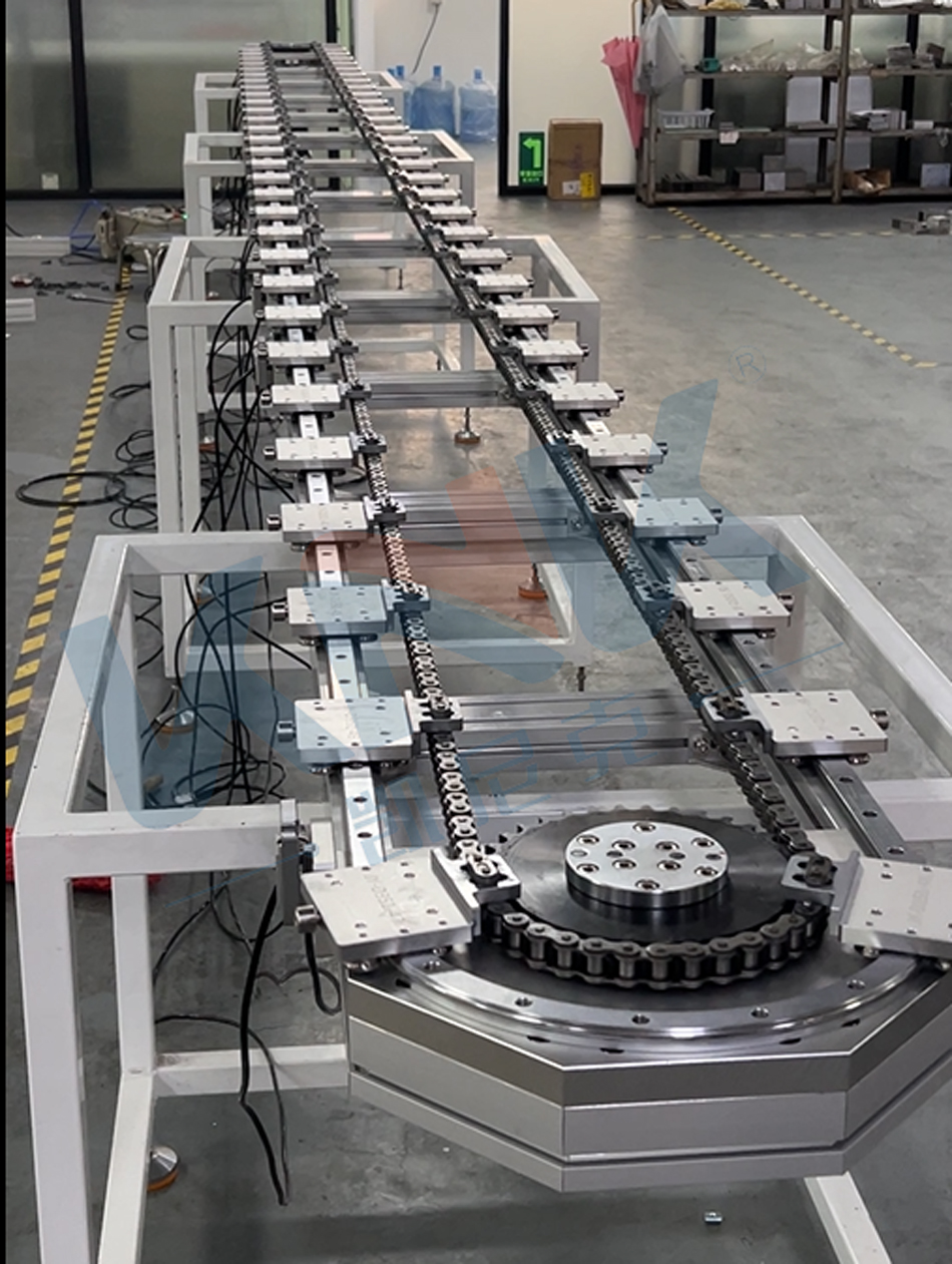 链节式环形输送线,环形导轨,环形导轨循环线，环形导轨输送线，皮带环形线品牌厂家