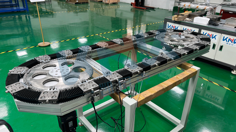 链节式环形输送线,环形导轨,环形导轨循环线，环形线，环形导轨，环形输送线，环形导轨风琴罩，链条环形导轨