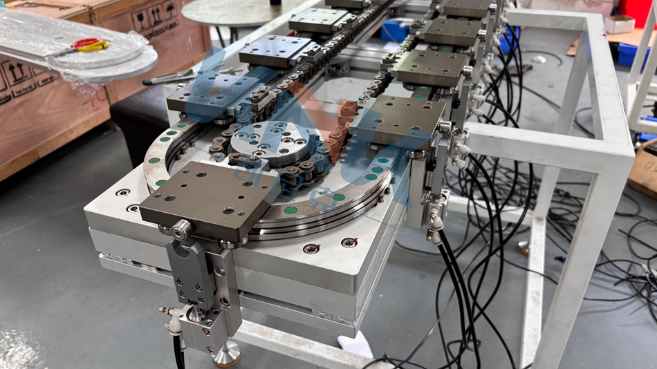 环形输送线，环形导轨输送线，环形导轨，圆弧导轨，环形导轨循环线，环形导轨定制，环形导轨生产厂家