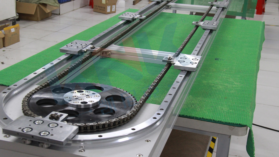 环形输送线，环形导轨输送线，环形导轨，圆弧导轨，环形导轨循环线，环形导轨定制，环形导轨生产厂家