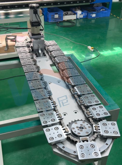 环形输送线，环形导轨输送线，环形导轨，圆弧导轨，环形导轨循环线，环形导轨定制，环形导轨生产厂家，圆弧导轨