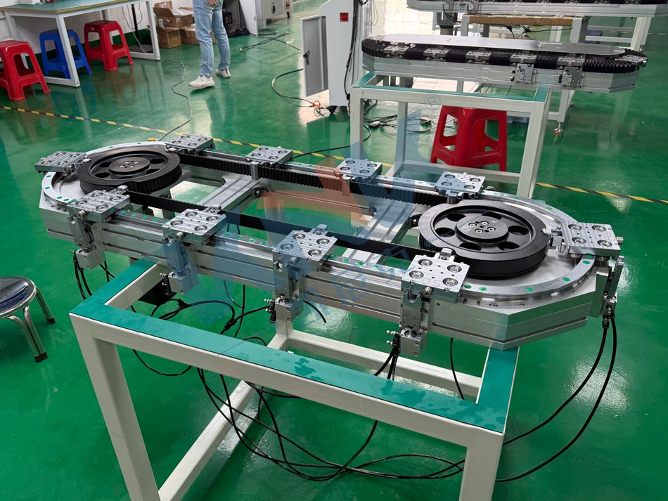 环形输送线，环形导轨输送线，环形导轨，圆弧导轨，环形导轨循环线，环形导轨定制，环形导轨生产厂家，圆弧导轨