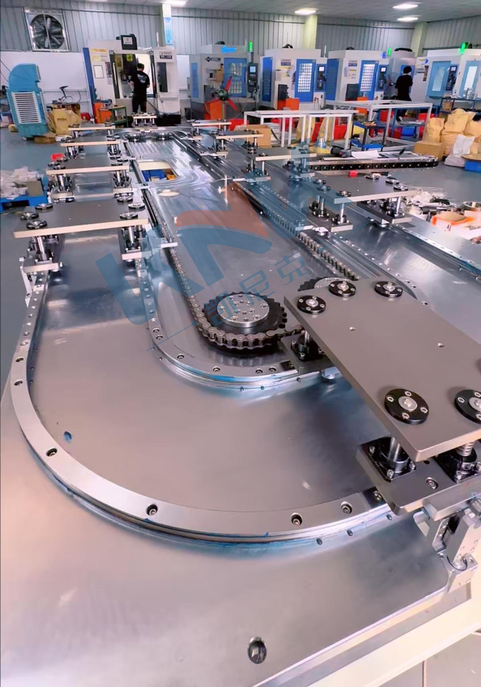 环形输送线，环形导轨输送线，环形导轨，圆弧导轨，环形导轨循环线，环形导轨定制，环形导轨生产厂家，圆弧导轨