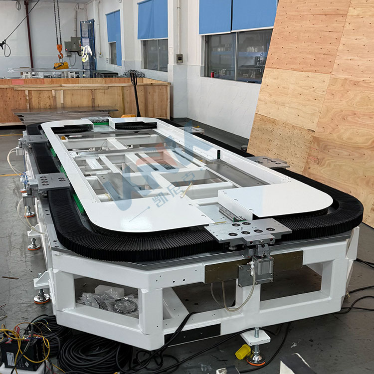 环形输送线，环形导轨输送线，环形导轨，圆弧导轨，环形导轨循环线，环形导轨定制，环形导轨生产厂家，圆弧导轨